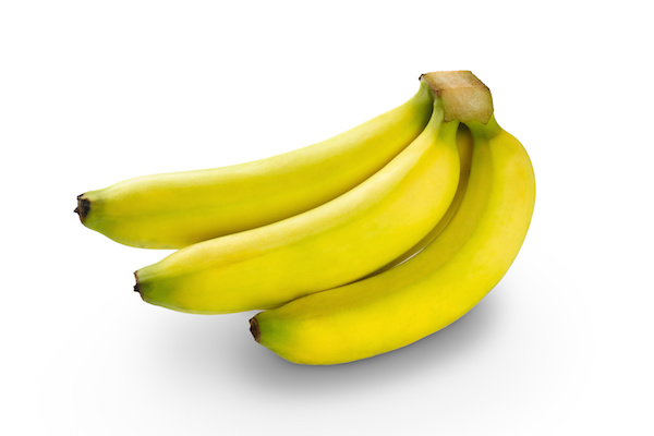 Bunch of bananas, Isolated over white